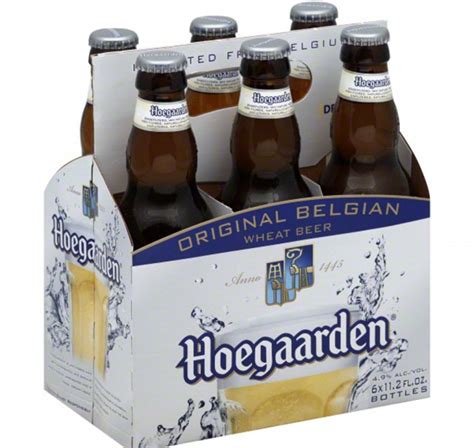 Hoegaarden – WitBier 330ml (11.2 oz) Bottle 6pk – New York Beverage