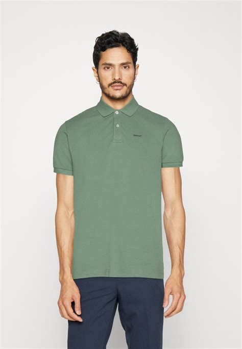 Gant Rugger Polo Shirt Kalamata Greenlight Green Zalandoie