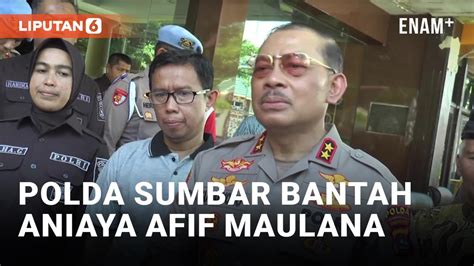 Polda Sumbar Ungkap Hasil Penyidikan Kematian Afif Maulana Meninggal