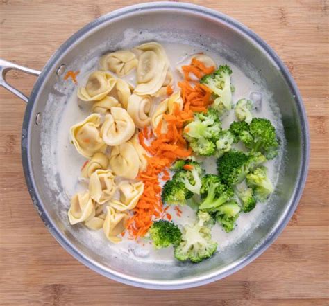 Broccoli Tortellini Alfredo Chef Dennis