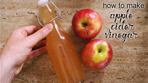 How To Make Homemade Apple Cider Vinegar With The Mother