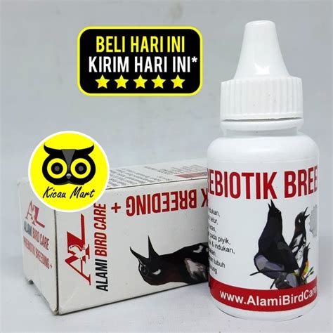 Jual VITAMIN OBAT TERNAK BURUNG PREBIOTIK BREEDING ALAMI BIRD CARE