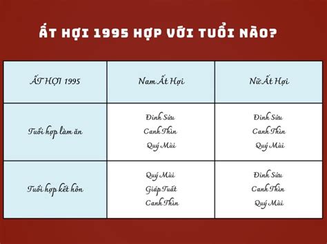 Gái 1995 mệnh gì Khám phá tử vi phong thủy và vận mệnh nữ Ất Hợi