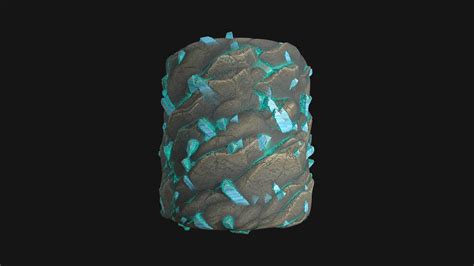 Stylized Mineral Pbr Texture By Lordenot