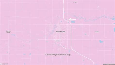 Mount Pleasant, MI Political Map – Democrat & Republican Areas in Mount ...