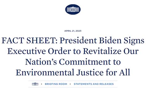 Earth Day executive order on environmental justice | NOAA Climate.gov