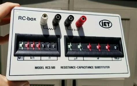 Iet Labs Rcs 500 Resistance Capacitance Substituter For Sale Online