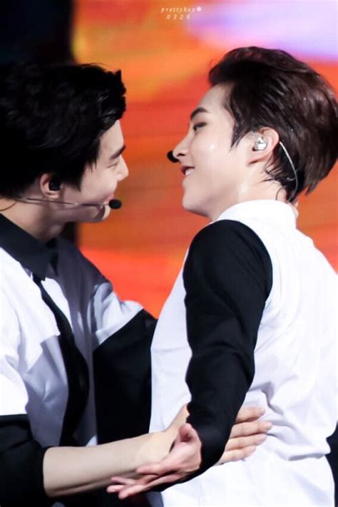 Xiumin And Suho 150531 Exo The Exoplanet 2 The Exo Luxion In Shanghai Belleza Asiática Exo