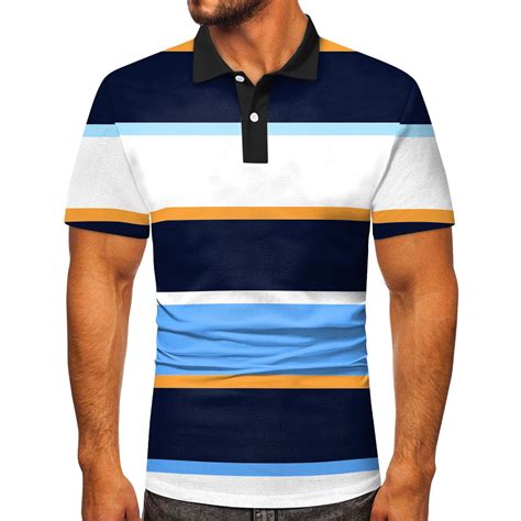 Akiihool Polo T Shirts For Men Golf Shirts For Men Moisture Wicking