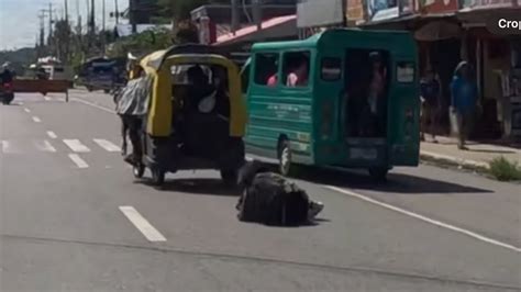 Omg Someone Falls Out Of Tricycle 😳 Philippines Surigao City Youtube