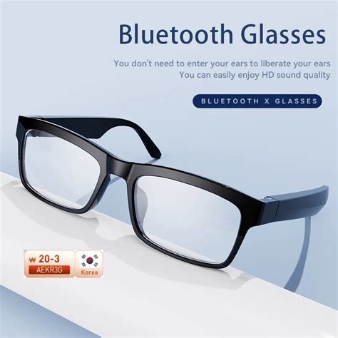 Lunettes Intelligentes Sans Fil Bluetooth 5 0 Lunettes De Soleil De