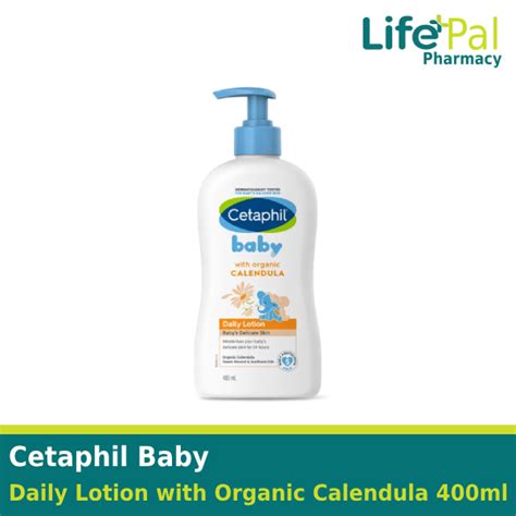 Cetaphil Baby Daily Lotion With Organic Calendula 400ml Gentle And