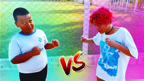 FELIPE TOYS ENFRENTOU A VAMPIRA NO 1 Vs 1 NO FUTEBOL YouTube