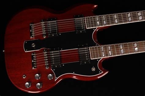 Gibson Custom EDS 1275 Double Neck Cherry SN CS202203 Gino Guitars