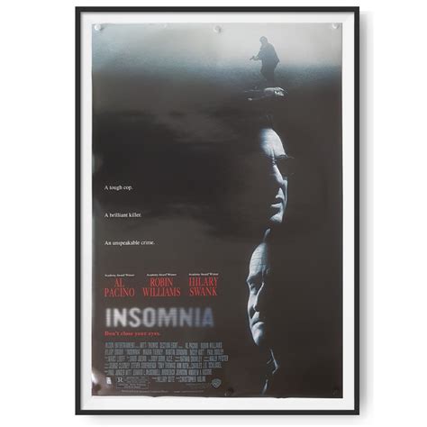 Insomnia (2002) Original US One Sheet Poster - Cinema Poster Gallery