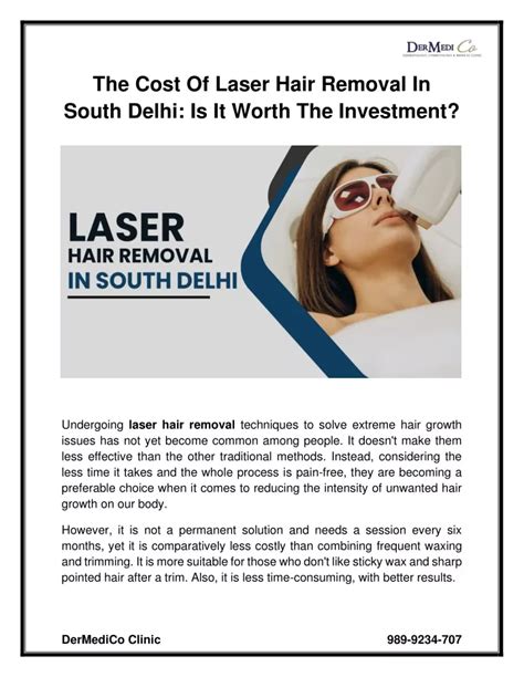 Ppt The Cost Of Laser Hair Removal In South Delhi Is It Worth The