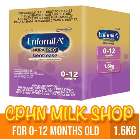 Enfamil A Nurapro Gentlease 16kg 0 12 Months Old Infant Formula