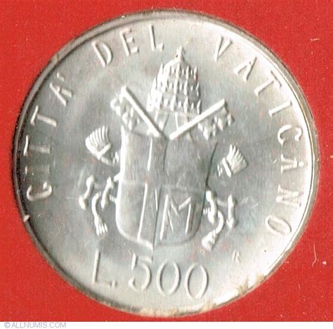 500 Lire 1981 III John Paul II 1979 2005 Vatican City Coin 38464