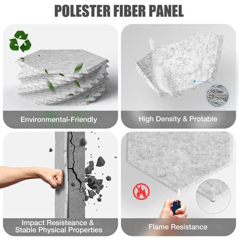 Piezas Paquete Paneles De Espuma De Pared Autoadhesivos A Prueba De