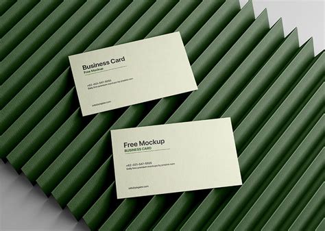 Free 2 Textured Paper Business Cards Mockup Psd Psfiles