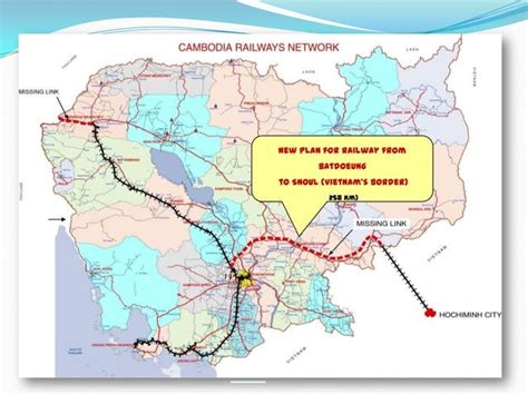 Cambodian Railway Network Ppt