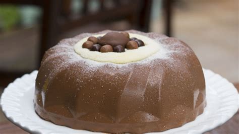 Pudim Gelado De Chocolate Leite Ninho Que N O Vai Ao Forno