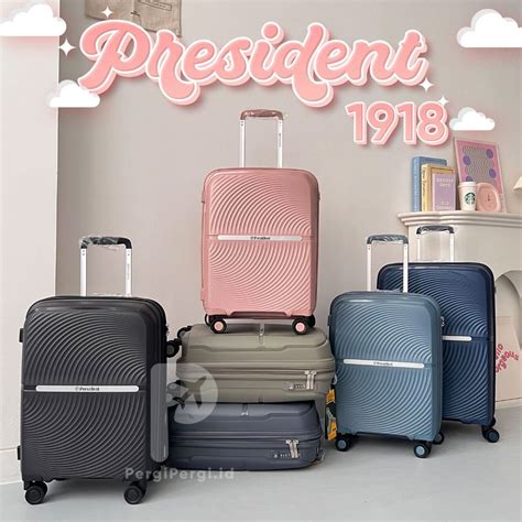 Jual Koper PRESIDENT Original 1918 1920 Series 20 Inch 24 Inch TSA