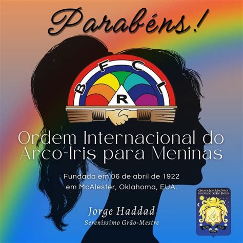Ordem Internacional Do Arco Iris Para Meninas