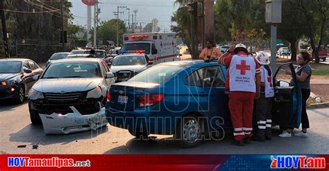 Hoy Tamaulipas Accidente En Tamaulipas Chocan Y Ninguno Acepto La