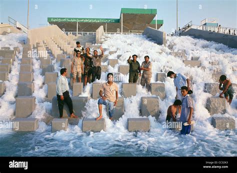 The Opening Of The Great Man Made River Project Bringing Water From