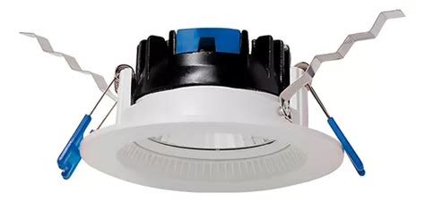 Luminario Tipo Downlight Para Empotrar En Techo Estevez Color Blanco