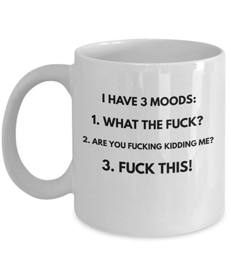 Fuck Mug Funny Fuck Off Coffee Mug Rude Inappropriate Tea Cup Funny