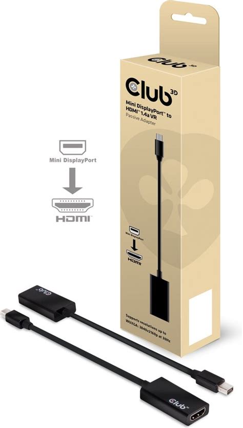 Club D Cac Mini Displayport Hdmi Adapter X Mini Displayport