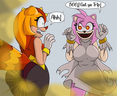 Rule 34 2girls Amy Rose Anthro Ass Big Ass Big Butt Fart Fart Cloud Fart Fetish Farting Ghost