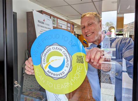 Boulder Chamber Receives Colorado Clean Commute Certification - Boulder