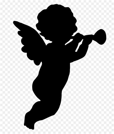 Free Baby Angel Wings Silhouette, Download Free Baby Angel Wings ...