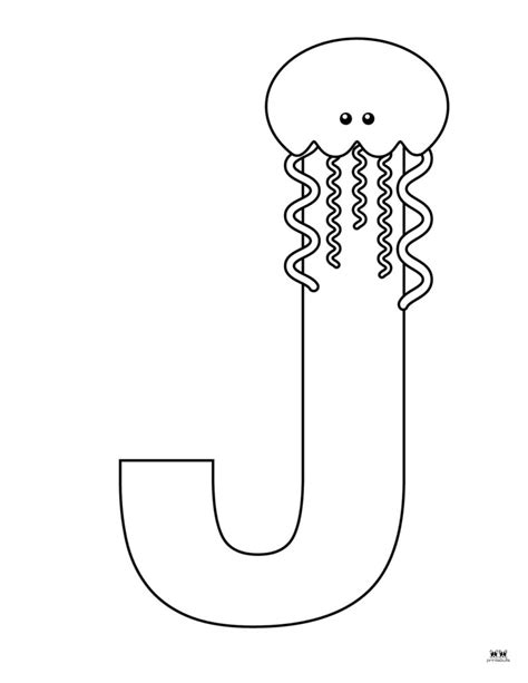 Letter J Coloring Pages 15 Free Pages Printabulls