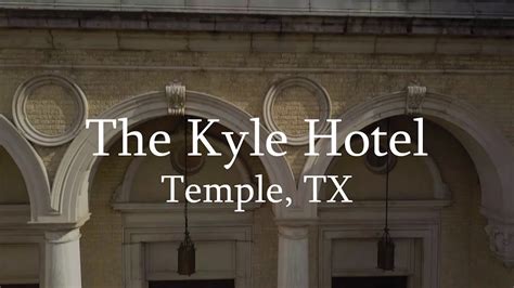 The Historic Kyle Hotel In Downtown Temple Tx Awesome View From The