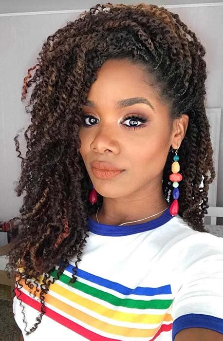 45 Gorgeous Passion Twists Hairstyles StayGlam