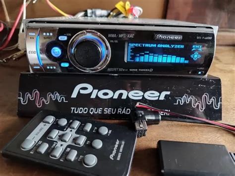 R Dio Pioneer Golfinho Deh P Mp C Adaptador Bluetooth Escorrega O