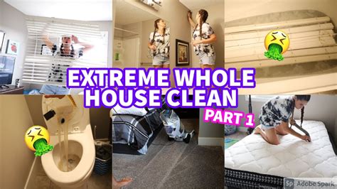 Extreme Clean With Me 2021 Part 1 Speed Cleaning Motivationhomemaking Youtube