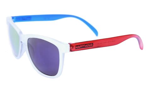 Happy Hour Shades Mamba Sunglasses High Tides Red White And Blue