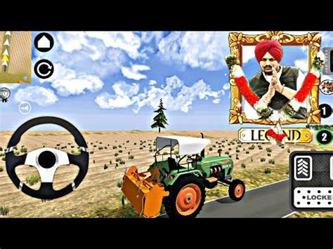 Sidhu Moose Wala Tractor Song Indian Tractor Farming Simulator Game