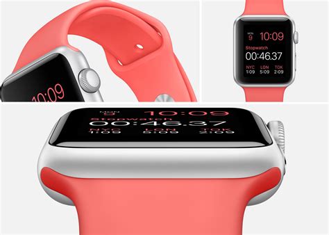 КУПИТЬ Apple Watch Sport 38mm with sport band Pink, Розовый MJ2W2. Цена ...