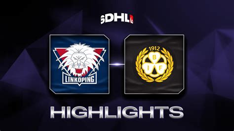 Linköping HC vs Brynäs IF Game Highlights YouTube