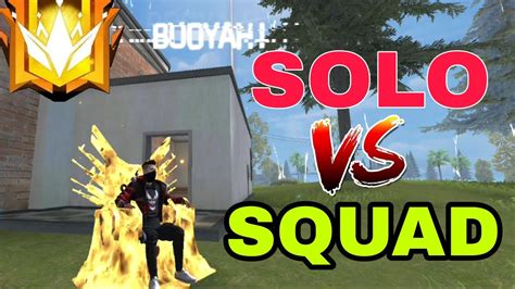 Solo Vs Squad Last Zone Fight 🤯🥵 Br Renked 🔥 Must Watch Garena Free Fire Youtube