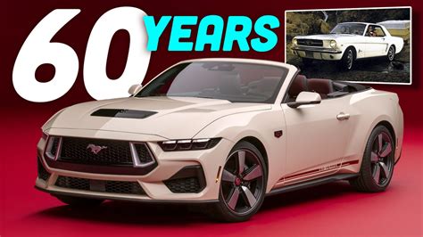 2025 Ford Mustang 60th Anniversary Package Archives The Autopian