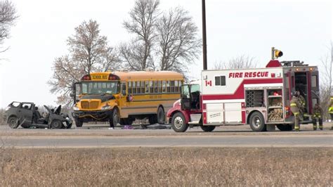 School Bus Involved In Manitoba Highway Crash Ctv News