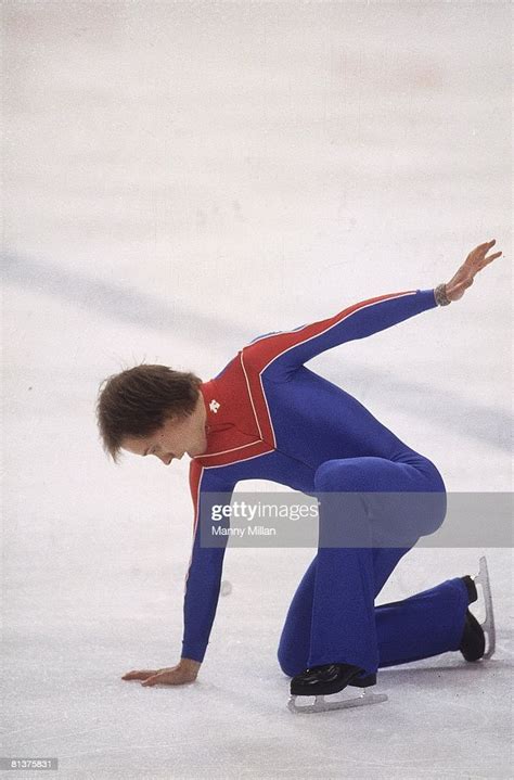 Winter Olympics, USA Scott Hamilton in action during long program ...