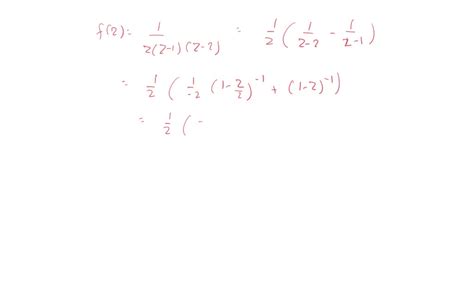 SOLVED Obtain The First Few Nonzero Terms Of The Laurent Series